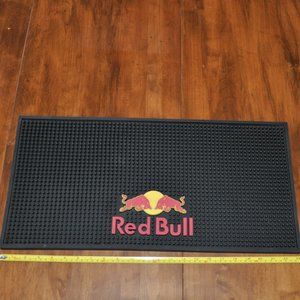 New Large Red Bull Bar (Spill) Mat 23 x 11.5" (59 x 29cm)